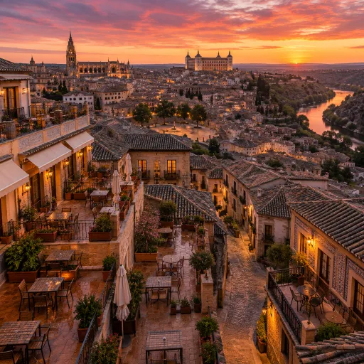 Toledo, ciudad segura para turistas que buscan noches iluminadas y hoteles con encanto